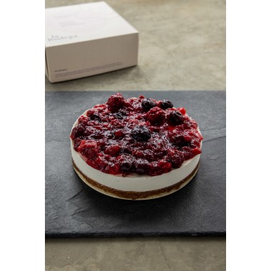 Cheesecake de Frutos Rojos - Molde completo 16 cm